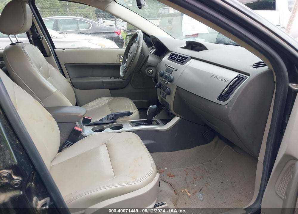 2009 FORD FOCUS SEL VIN: 1FAHP37NX9W258124