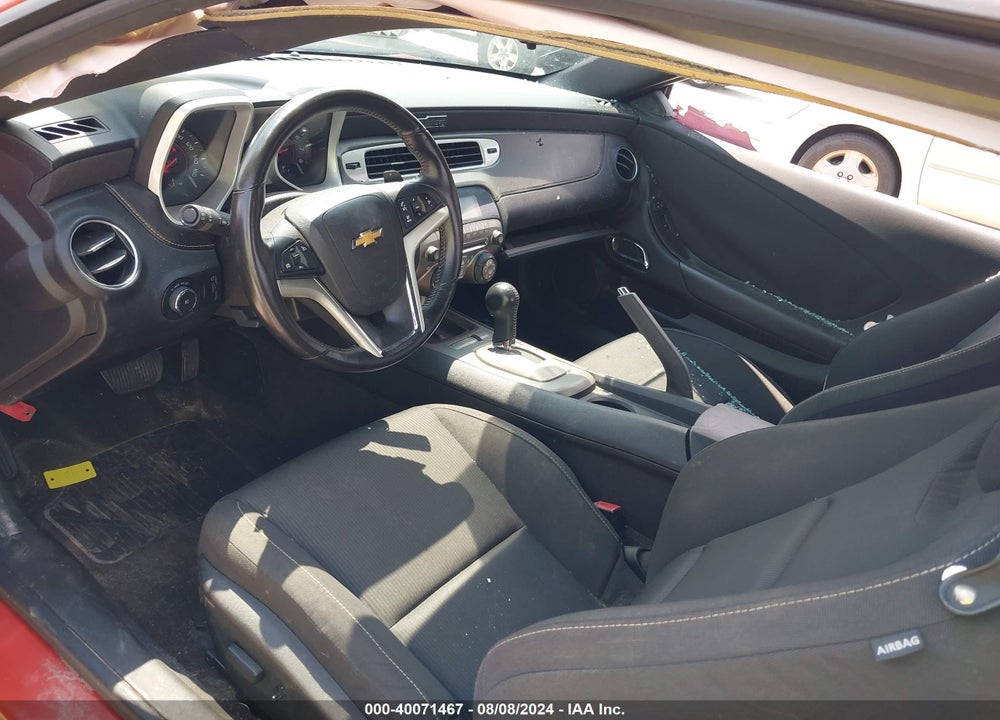 2012 CHEVROLET CAMARO 1LT VIN: 2G1FB1E30C9113933