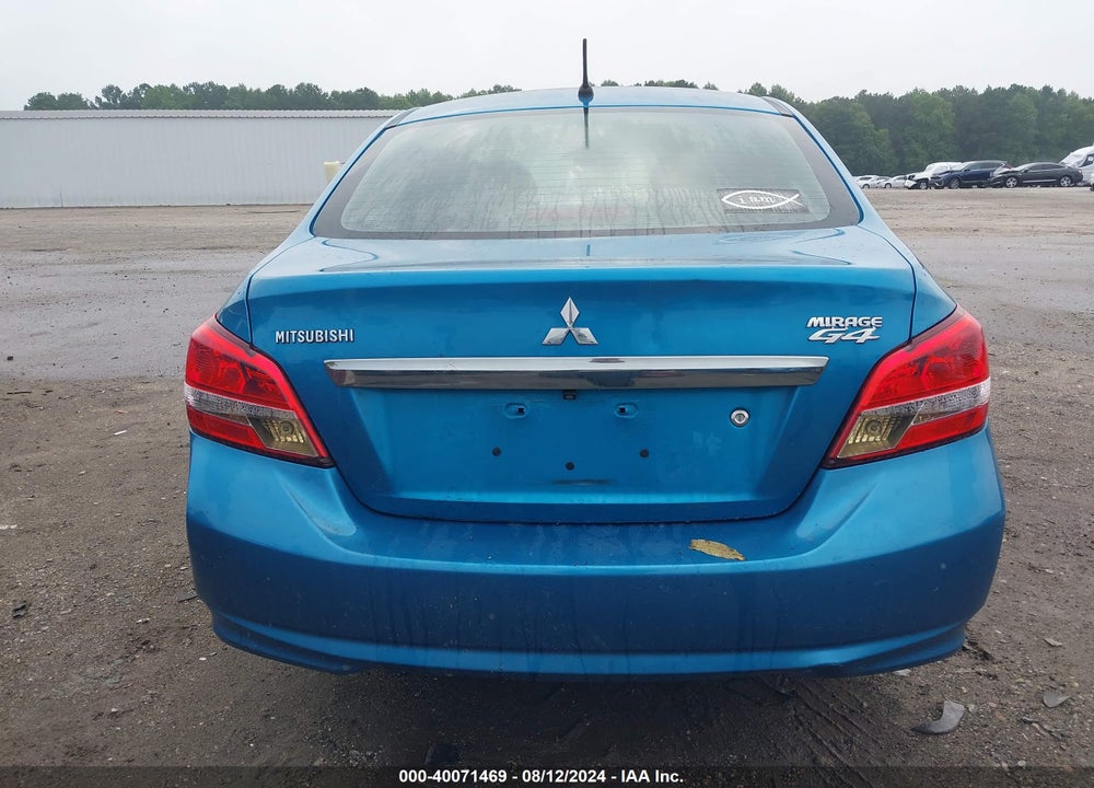 2019 MITSUBISHI MIRAGE G4 ES VIN: ML32F3FJ7KHF18755