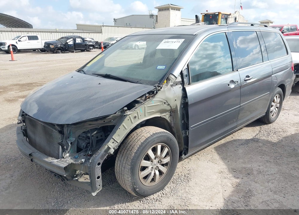 2010 HONDA ODYSSEY EXL VIN: 5FNRL3H68AB007273