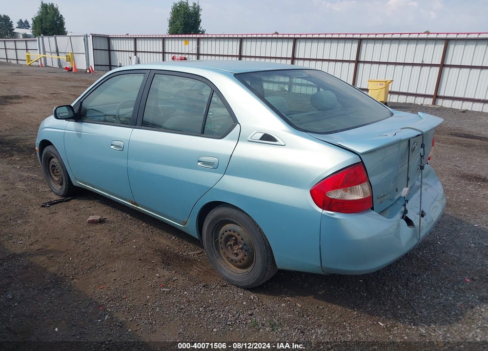 2002 TOYOTA PRIUS VIN: JT2BK18U020053079