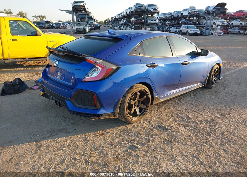 2019 HONDA CIVIC SPORT VIN: SHHFK7H48KU220641
