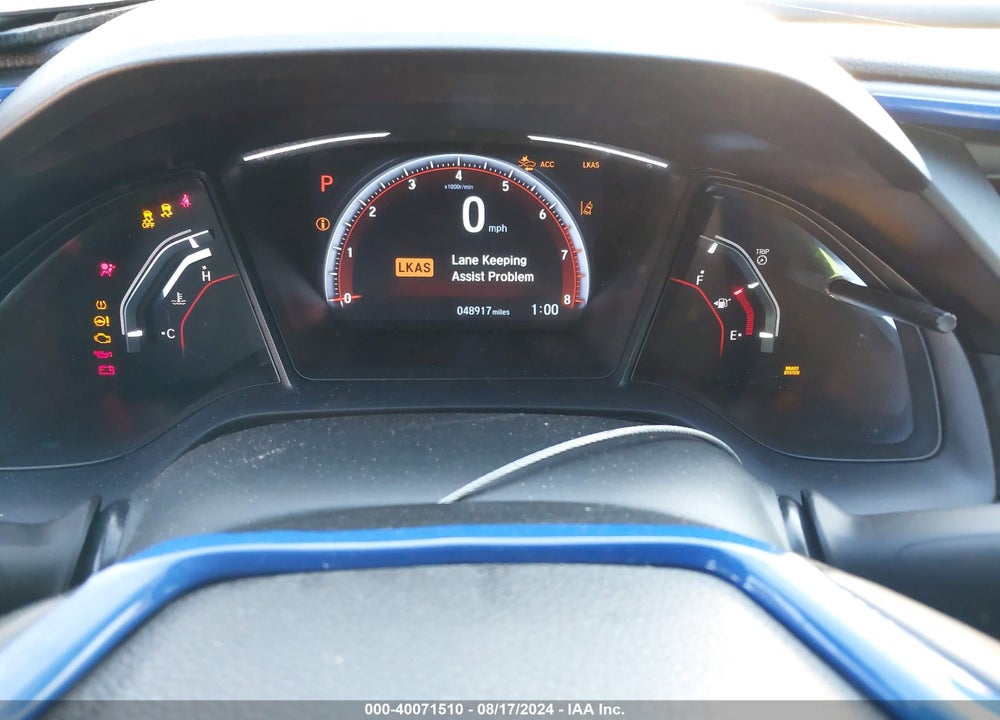 2019 HONDA CIVIC SPORT VIN: SHHFK7H48KU220641