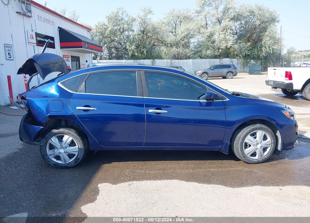 2017 NISSAN SENTRA SV VIN: 3N1AB7AP8HL661389