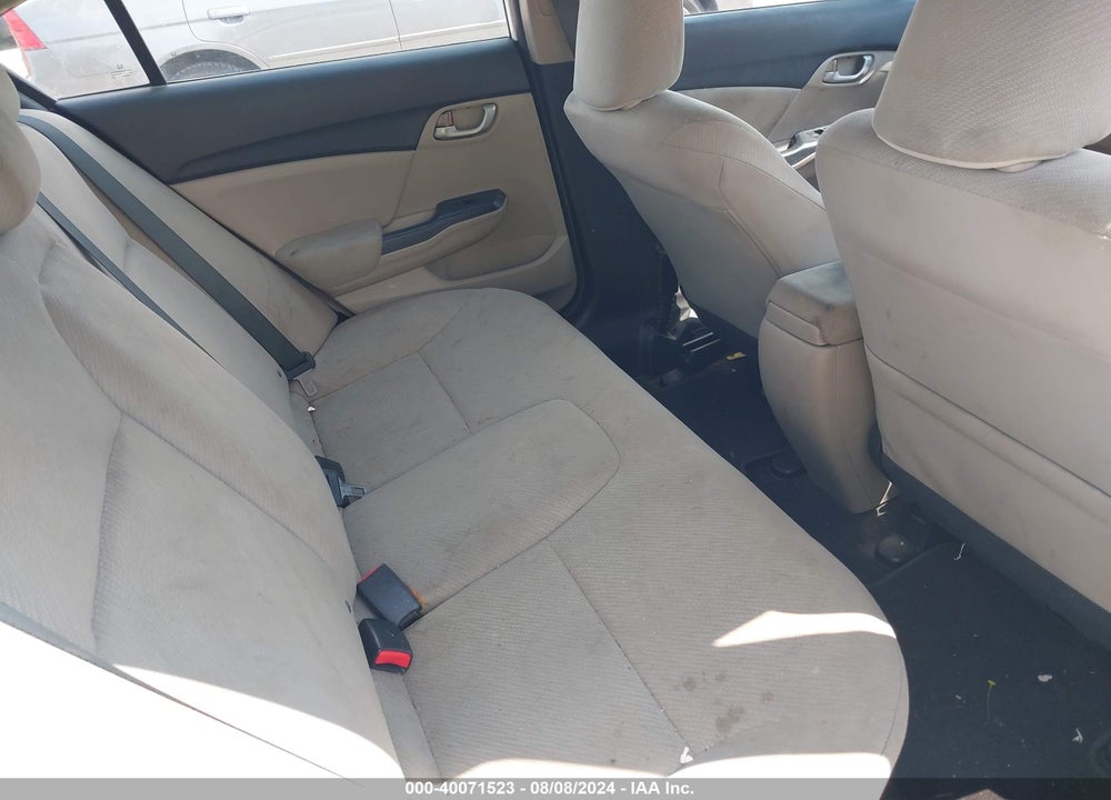 2013 HONDA CIVIC LX VIN: 19XFB2F55DE006182