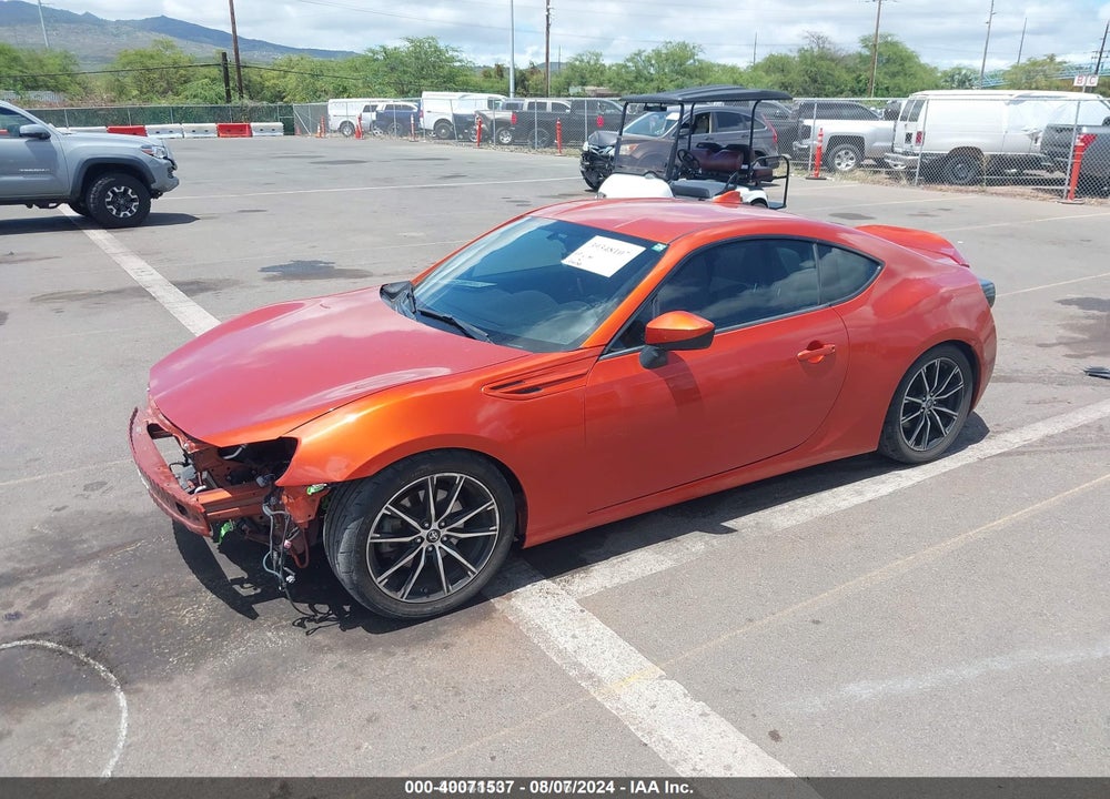 2017 TOYOTA 86 VIN: JF1ZNAA14H9701577
