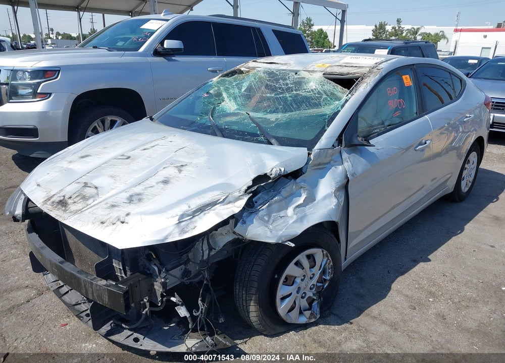 2019 HYUNDAI ELANTRA SE VIN: 5NPD74LF9KH431074
