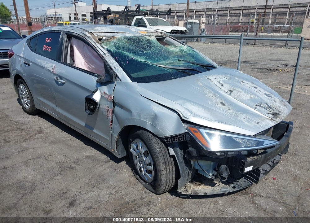 2019 HYUNDAI ELANTRA SE VIN: 5NPD74LF9KH431074