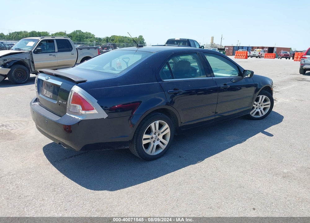2009 FORD FUSION SEL VIN: 3FAHP08149R135268