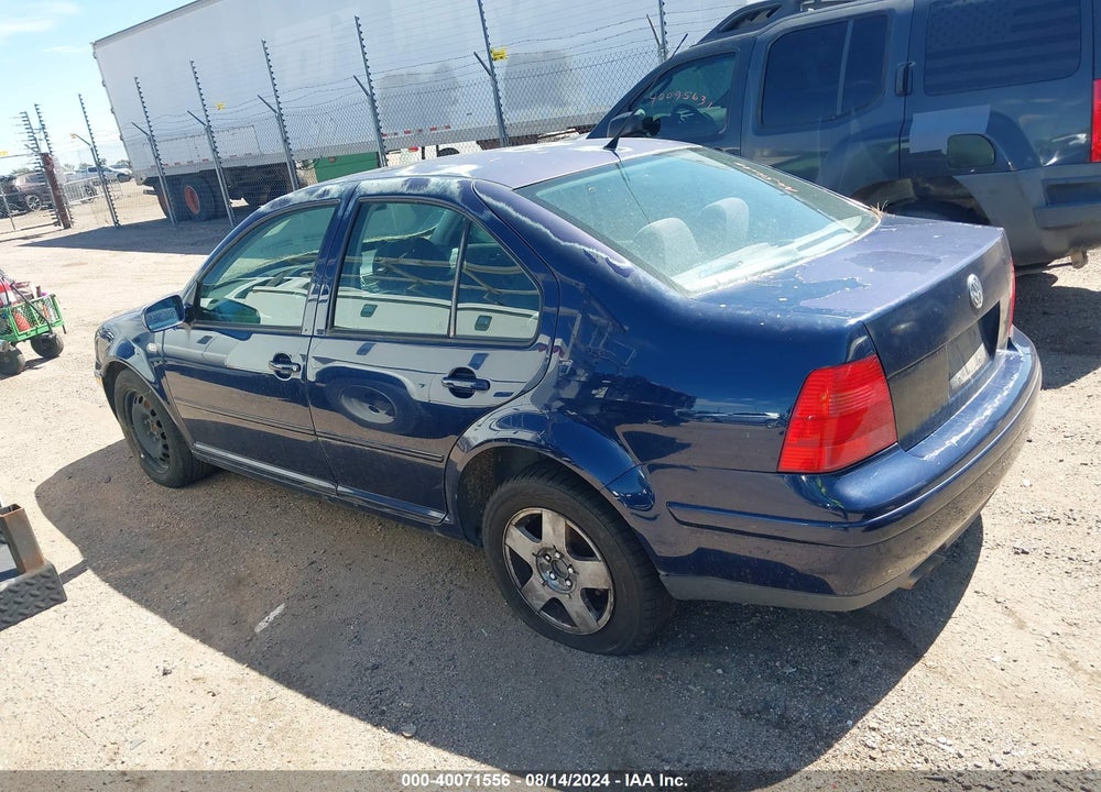 2002 VOLKSWAGEN JETTA GLS 1.8L VIN: 3VWSE69M62M053835