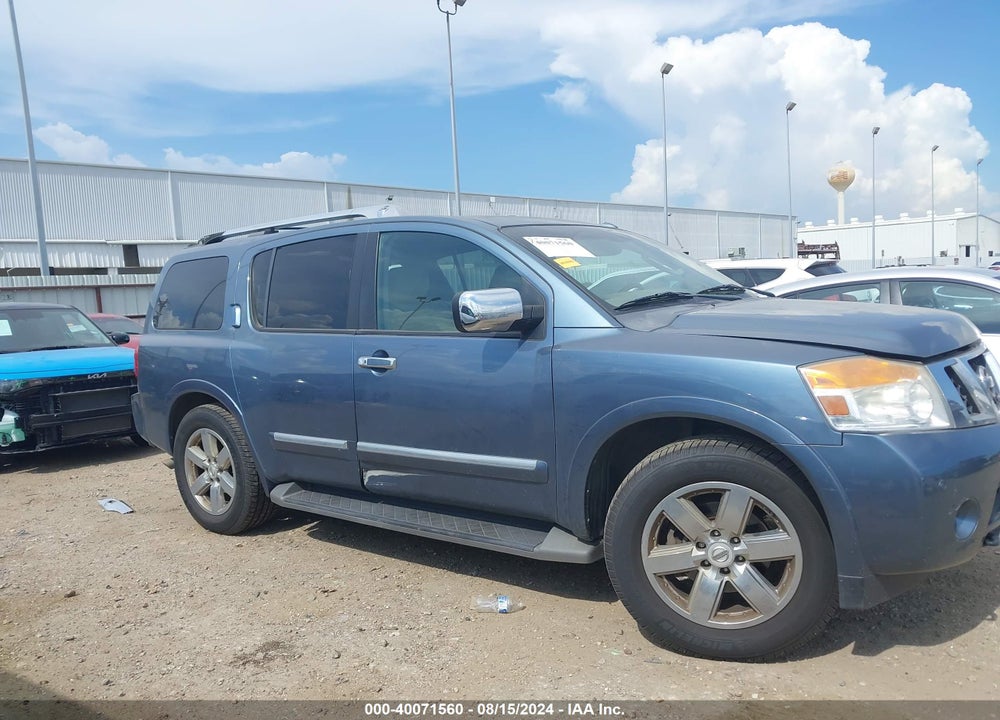 2012 NISSAN ARMADA PLATINUM VIN: 5N1BA0ND3CN616778