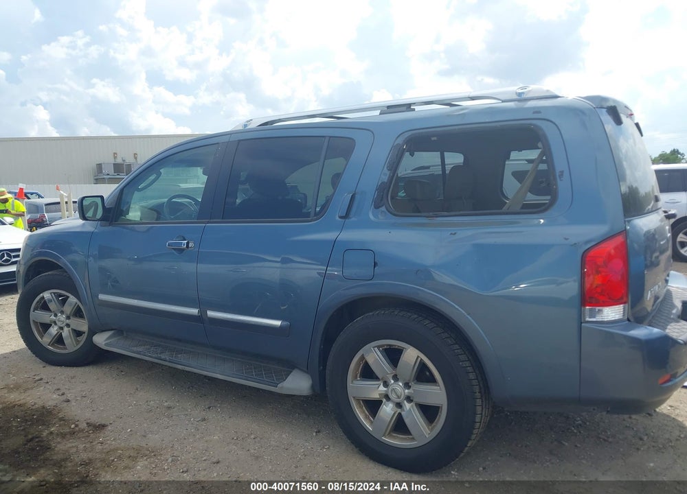 2012 NISSAN ARMADA PLATINUM VIN: 5N1BA0ND3CN616778
