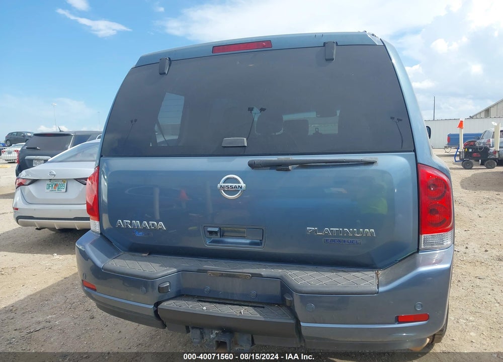 2012 NISSAN ARMADA PLATINUM VIN: 5N1BA0ND3CN616778
