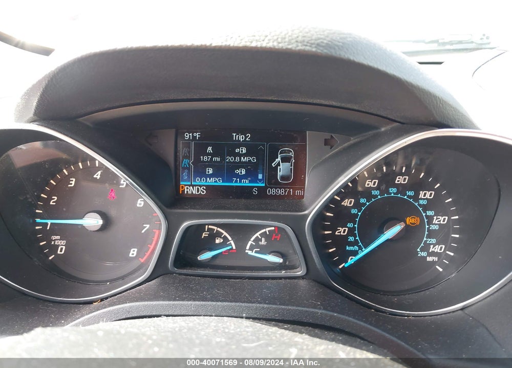2013 FORD ESCAPE SE VIN: 1FMCU0GX1DUD18014