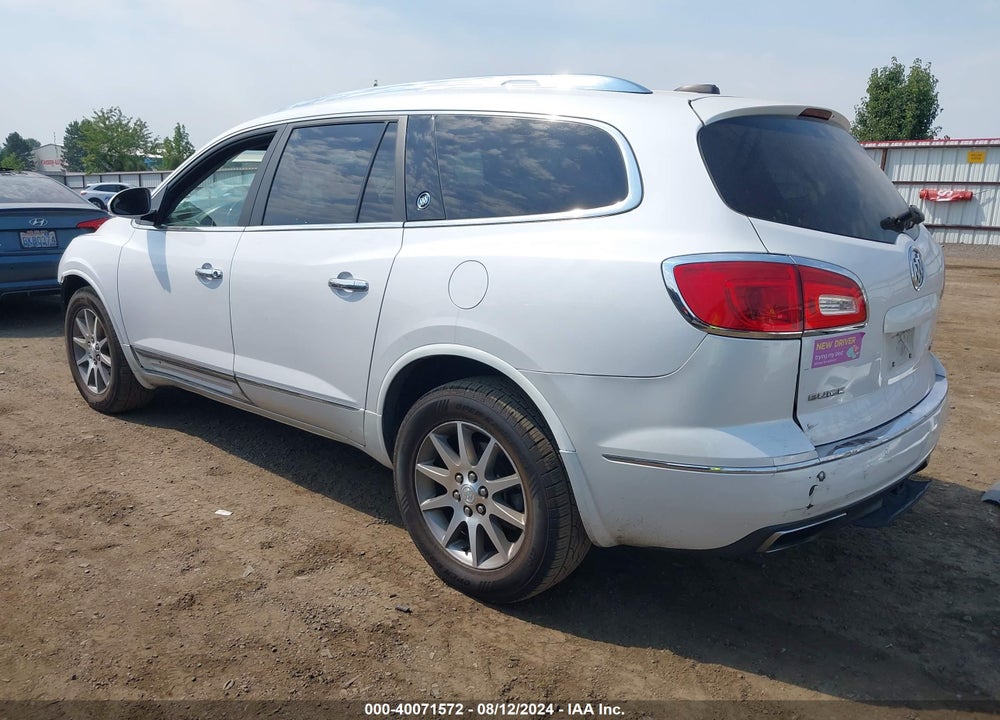 2016 BUICK ENCLAVE LEATHER VIN: 5GAKVBKD1GJ321184