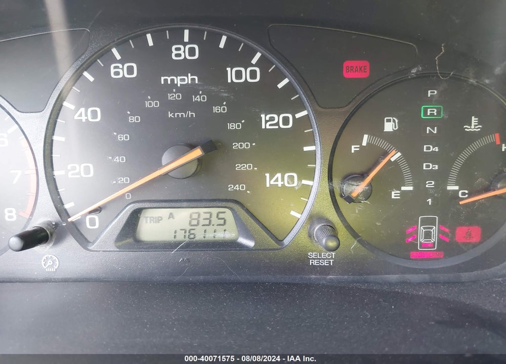 2001 HONDA ACCORD 2.3 EX VIN: 1HGCG325X1A033961