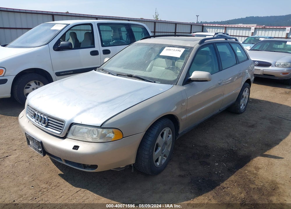 2001 AUDI A4 1.8T AVANT VIN: WAUKC68D71A130487