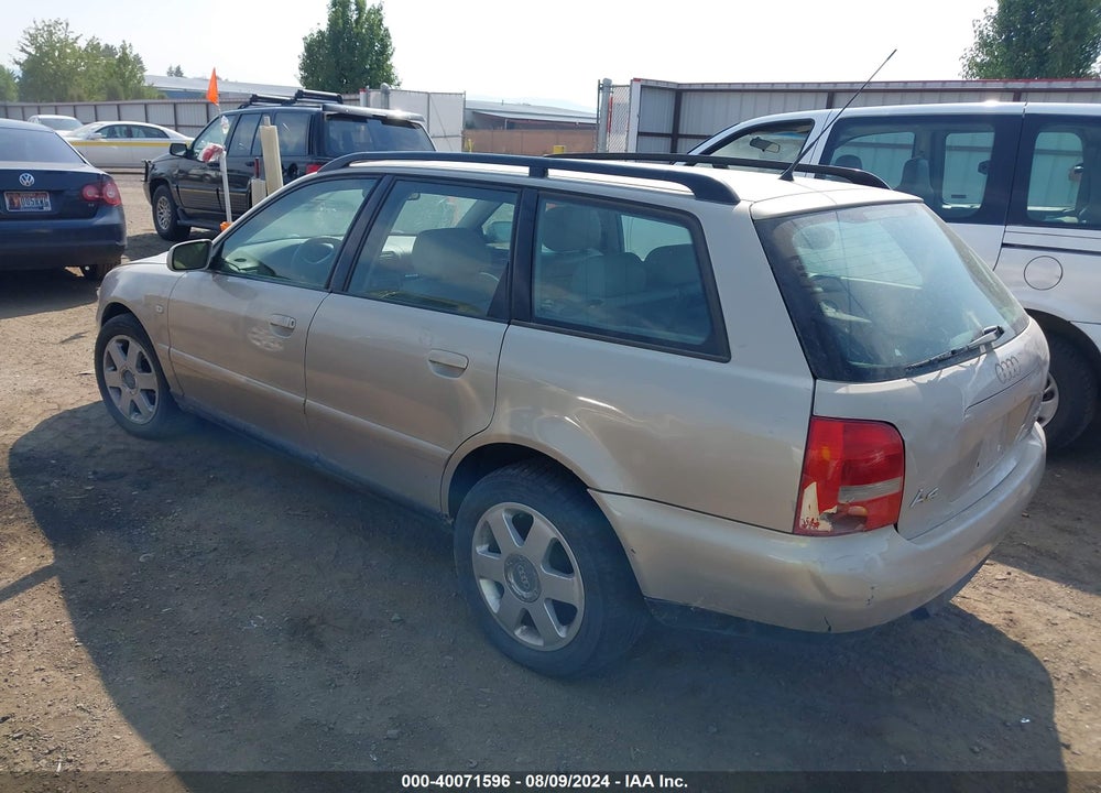 2001 AUDI A4 1.8T AVANT VIN: WAUKC68D71A130487