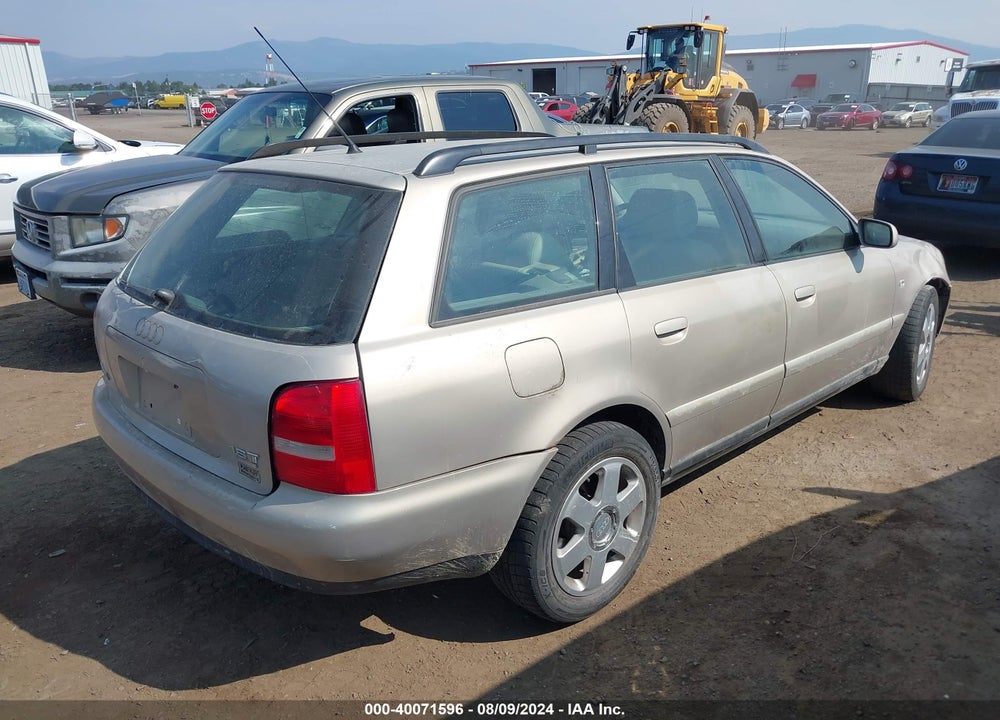 2001 AUDI A4 1.8T AVANT VIN: WAUKC68D71A130487