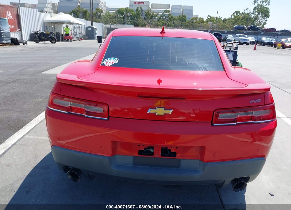 2015 CHEVROLET CAMARO 2LT VIN: 2G1FF1E3XF9298761