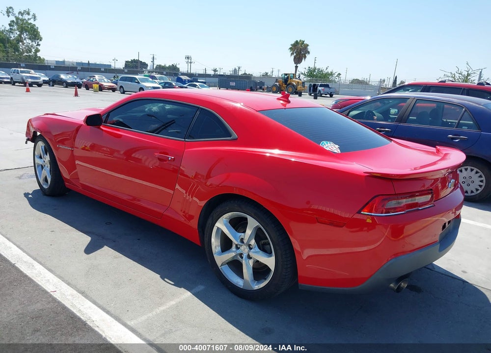 2015 CHEVROLET CAMARO 2LT VIN: 2G1FF1E3XF9298761