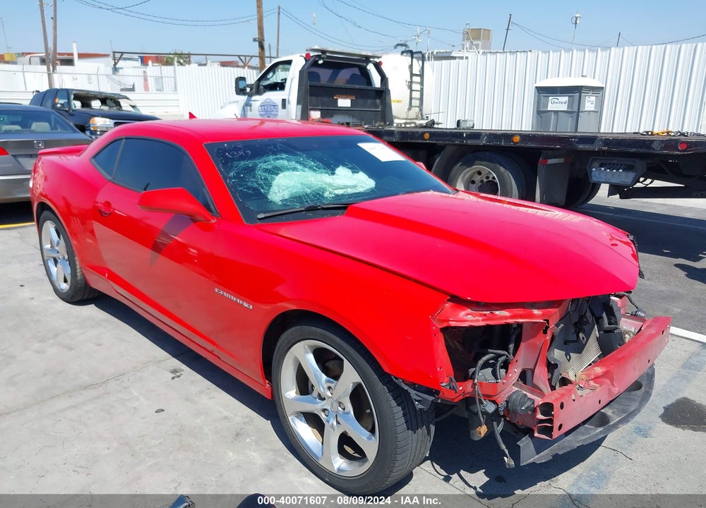 2015 CHEVROLET CAMARO 2LT VIN: 2G1FF1E3XF9298761