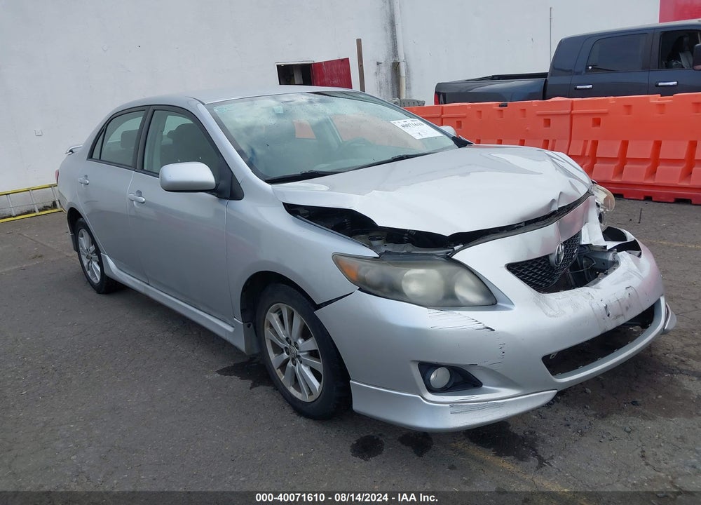 2010 TOYOTA COROLLA S VIN: 1NXBU4EE6AZ379276