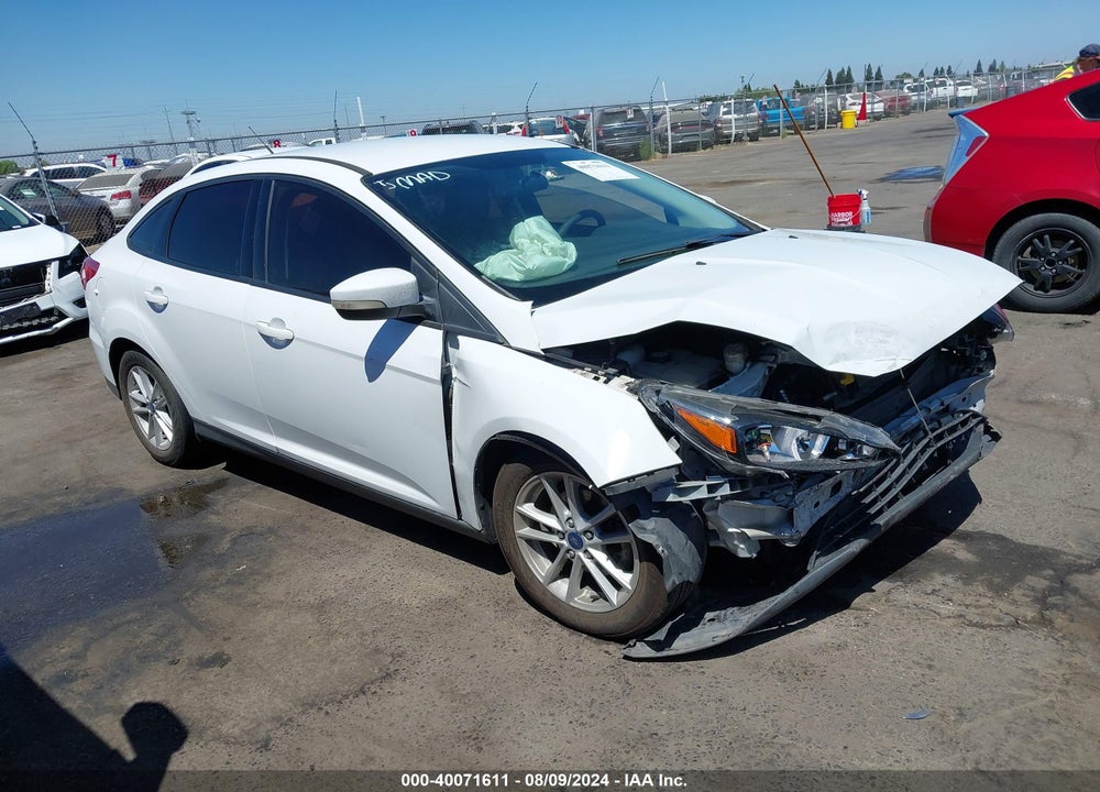 2016 FORD FOCUS SE VIN: 1FADP3F20GL406141