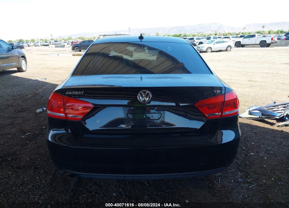 2015 VOLKSWAGEN PASSAT 1.8T WOLFSBURG EDITION VIN: 1VWAT7A38FC094372