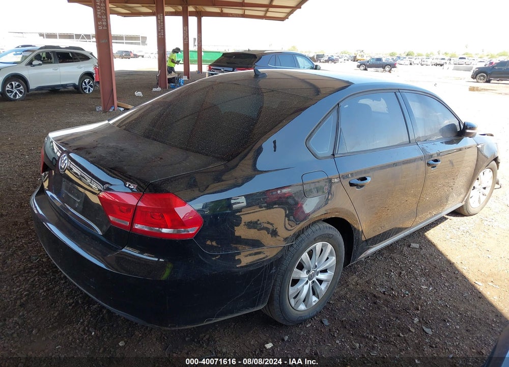 2015 VOLKSWAGEN PASSAT 1.8T WOLFSBURG EDITION VIN: 1VWAT7A38FC094372