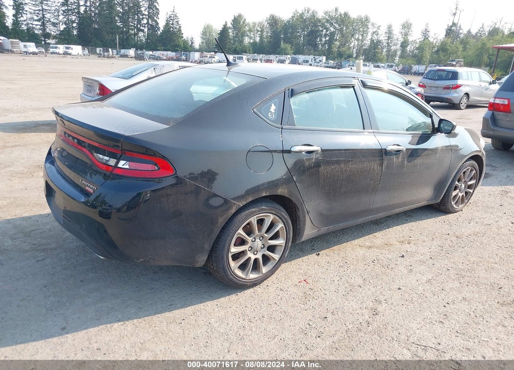 2013 DODGE DART LIMITED VIN: 1C3CDFCH6DD156794