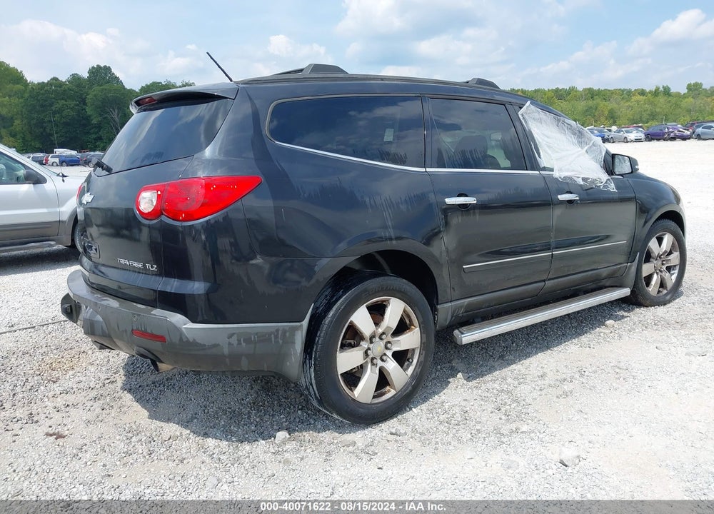 2012 CHEVROLET TRAVERSE LTZ VIN: 1GNKRLED5CJ168296