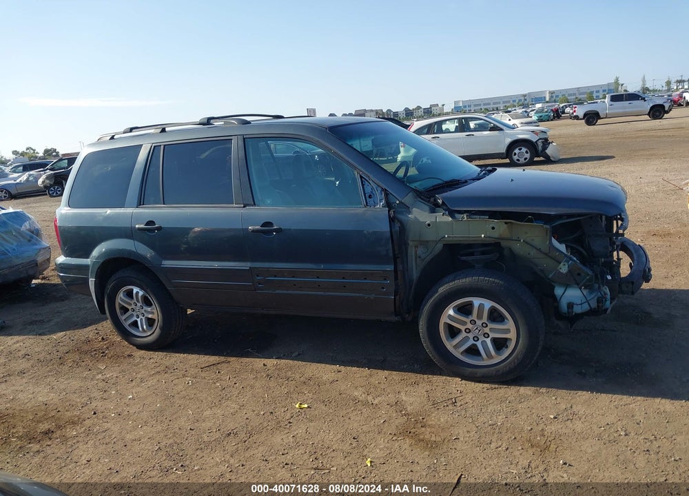 2003 HONDA PILOT EX-L VIN: 2HKYF18543H596938