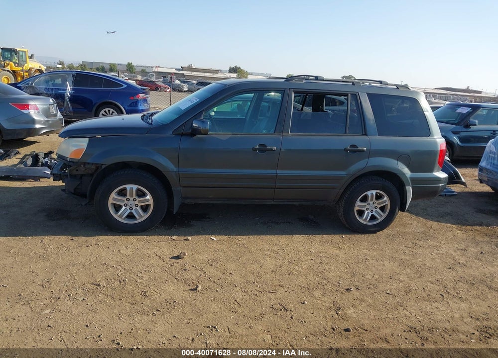 2003 HONDA PILOT EX-L VIN: 2HKYF18543H596938