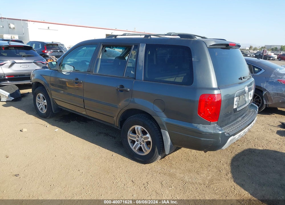 2003 HONDA PILOT EX-L VIN: 2HKYF18543H596938