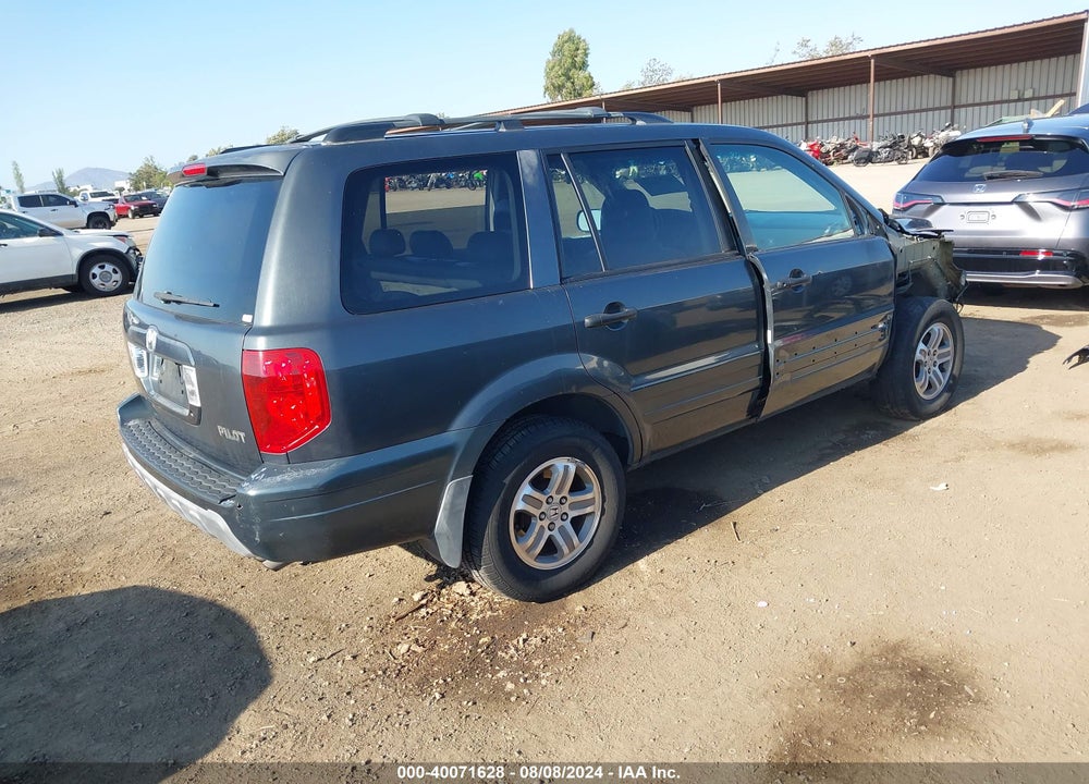 2003 HONDA PILOT EX-L VIN: 2HKYF18543H596938