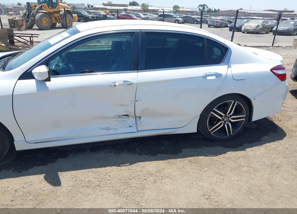 2016 HONDA ACCORD SPORT VIN: 1HGCR2F64GA167011
