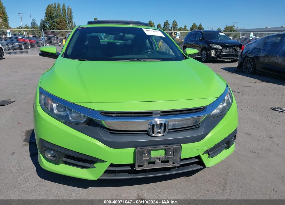 2016 HONDA CIVIC EX-L VIN: 2HGFC3B76GH350317