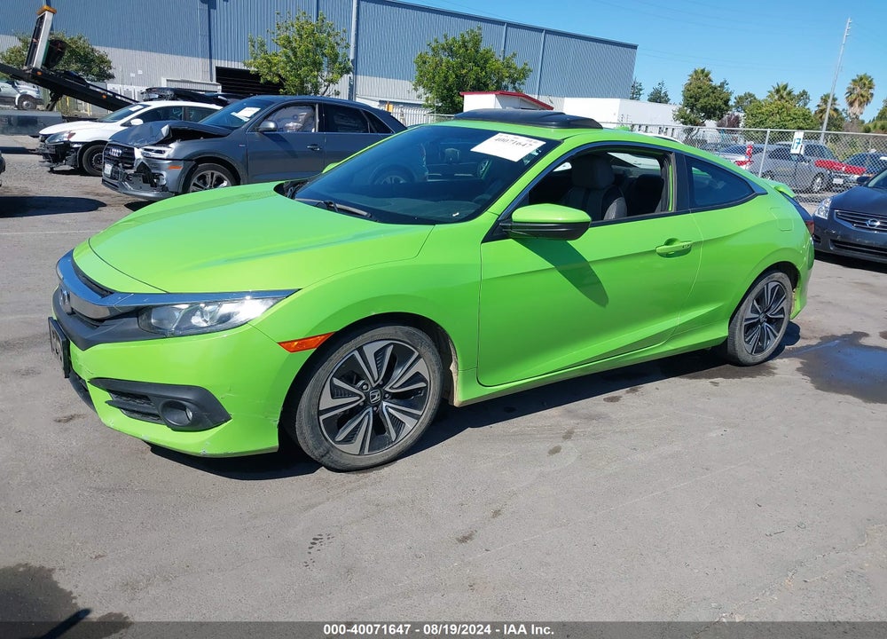 2016 HONDA CIVIC EX-L VIN: 2HGFC3B76GH350317