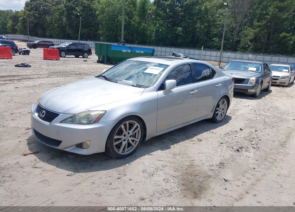 2008 LEXUS IS 350 VIN: JTHBE262X82013707