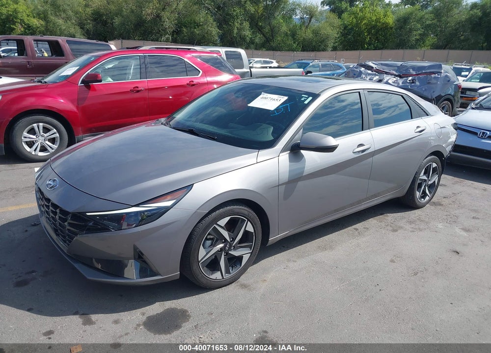 2022 HYUNDAI ELANTRA LIMITED VIN: KMHLP4AG6NU355911