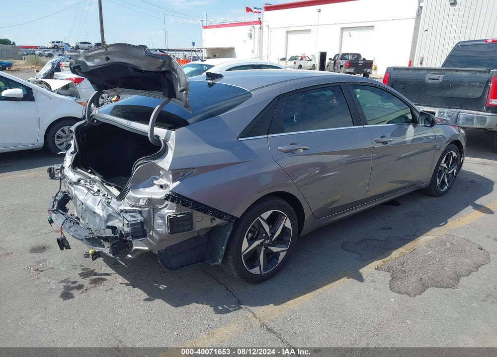 2022 HYUNDAI ELANTRA LIMITED VIN: KMHLP4AG6NU355911