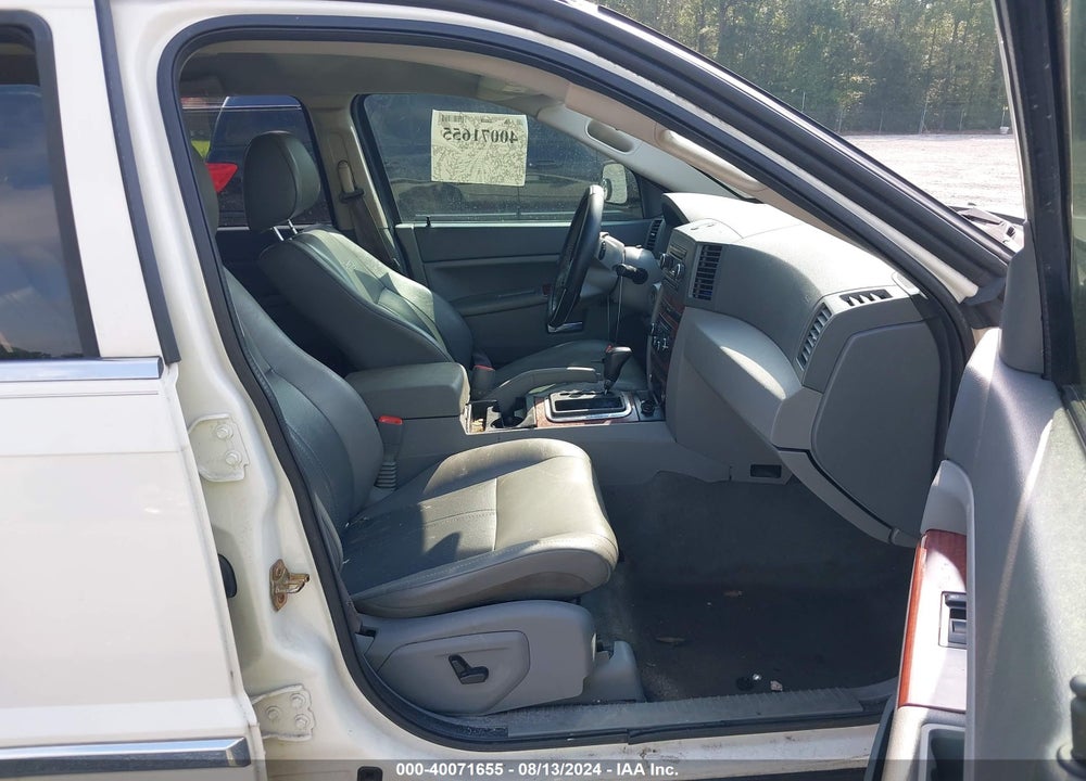 2005 JEEP GRAND CHEROKEE LIMITED VIN: 1J4HS58N25C619399