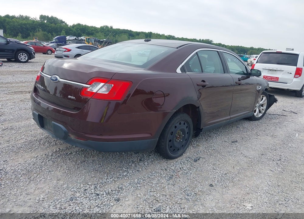 2010 FORD TAURUS SEL VIN: 1FAHP2EW6AG157229