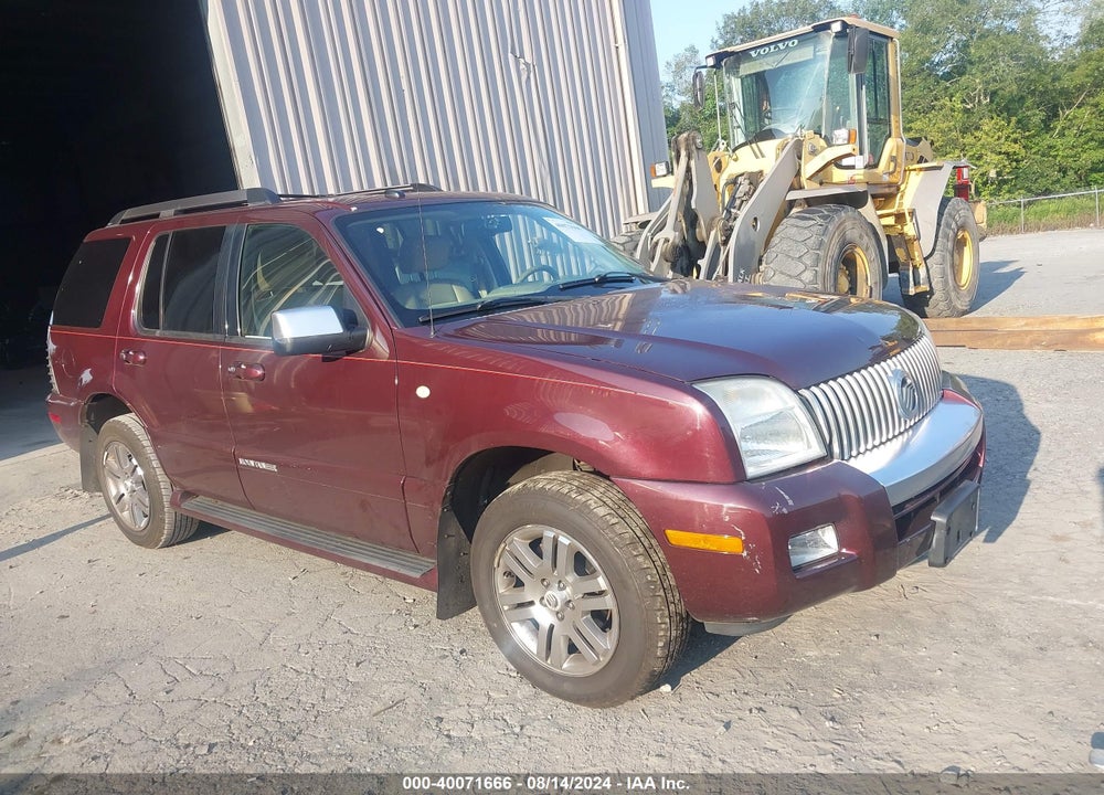 2008 MERCURY MOUNTAINEER PREMIER VIN: 4M2EU48E68UJ06954