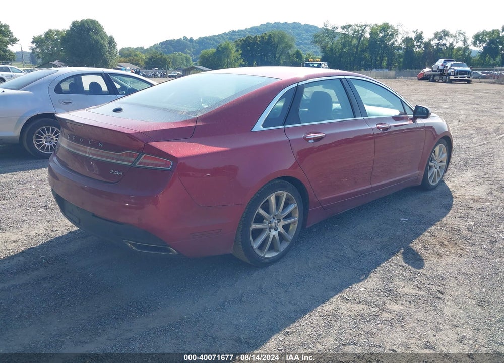 2016 LINCOLN MKZ HYBRID VIN: 3LN6L2LU9GR634604