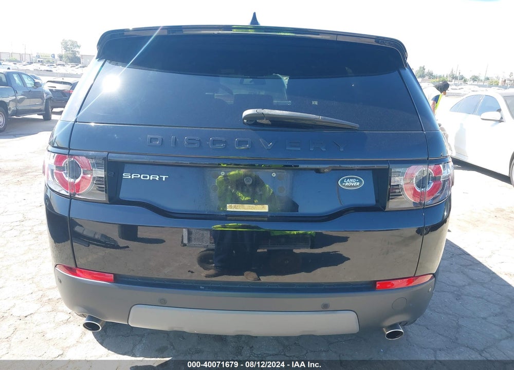 2019 LAND ROVER DISCOVERY SPORT SE VIN: SALCP2FX7KH807699