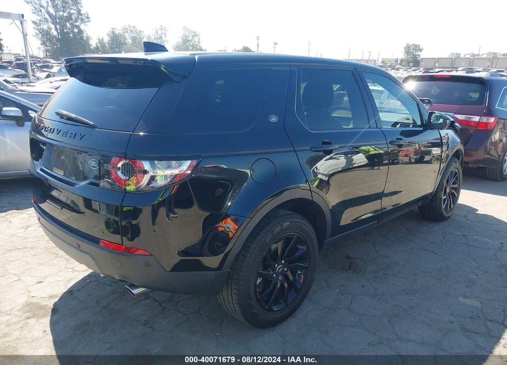 2019 LAND ROVER DISCOVERY SPORT SE VIN: SALCP2FX7KH807699