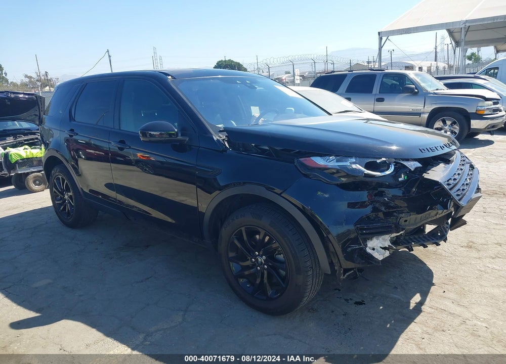 2019 LAND ROVER DISCOVERY SPORT SE VIN: SALCP2FX7KH807699