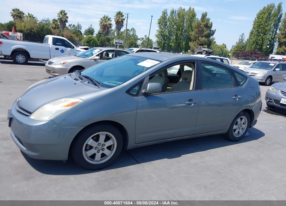 2005 TOYOTA PRIUS VIN: JTDKB20U553032529